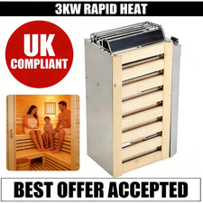 Compliant 3kw sauna heater - compliant,