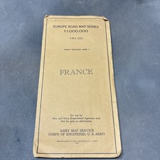 WWII Europe Road Map Series