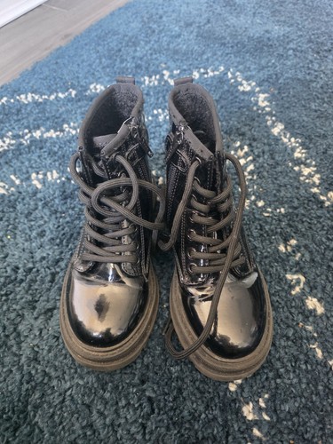 Next girls black patent - black, ankle