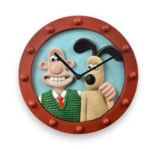 Vintage Wallace & Gromit Wall Clock (Wesco, 1997)