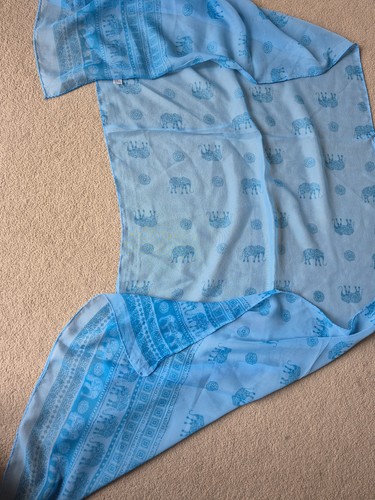 Ladies large chiffon style - large,
