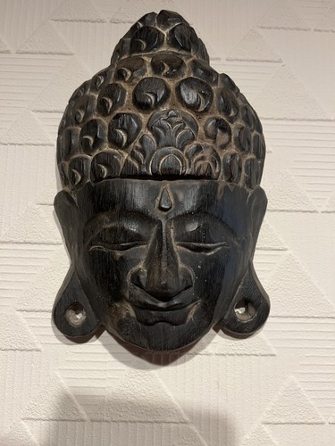 Buddha hand carved black - hand,