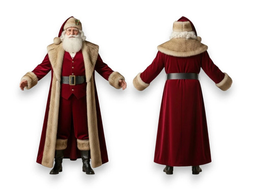 Deluxe santa claus costume - claus,
