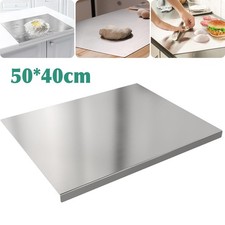 Satin Stainless Steel Folded