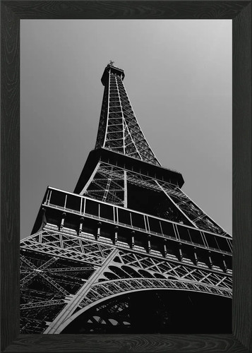 Eiffel tower black and white - tower,