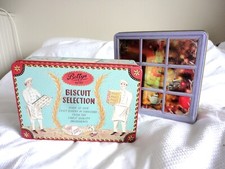 Betty's x1 & Rington's x1 Decorative Advertising Biscuit Storage Tins (Empty)
