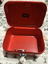 Helix Red Cash Box With Key - Steel - Petty Cash Box