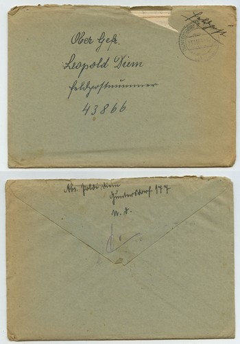 81468 field post letter - post,
