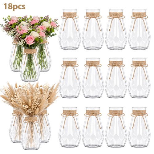 18pcs set plastic - set, vases