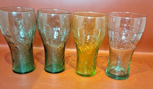 Coca cola glasses - 4,