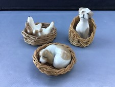 SZEILER  3 x  DOGS IN BASKETS 