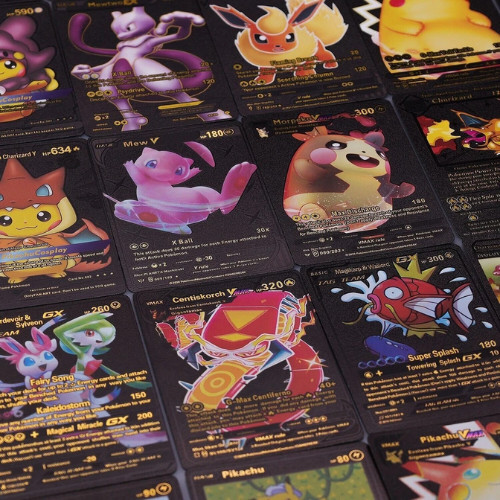 Foil multi color - multi-color, card