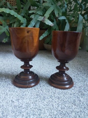 Vintage hand turned handmade - vintage,
