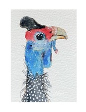 Aceo By Kenna painting Guinea