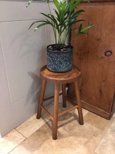 Vintage pine button round - pine,