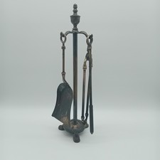 Antique/Vintage Brass Fireside Companion Set