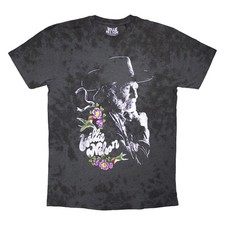 Willie Nelson Floral Logo T