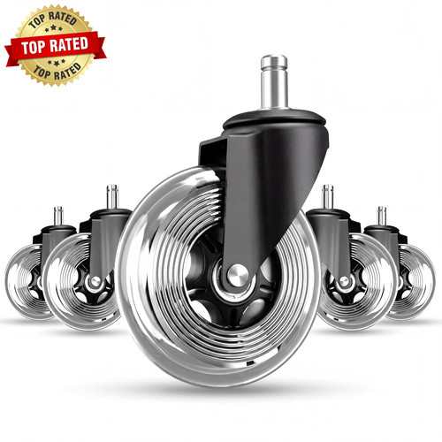 Office chair wheels set 5 - chair,
