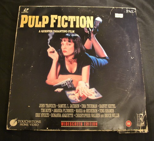 Laserdisc video movie pulp - movie,