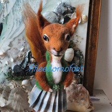 Needle felted  art doll   