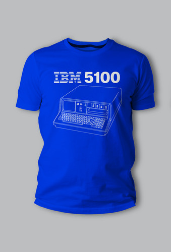 Ibm 5100 shirt 100 cotton - 100%,