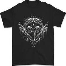 Tattoo Artist Skull Tattooist Mens T-Shirt 100% Cotton
