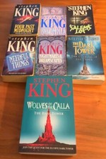 Large Stephen King 7 Book Collection Good Used Condition