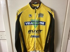 Mens Giordana Long Sleeve Cycling Jersey Size Large Manchester Velodrome Great C