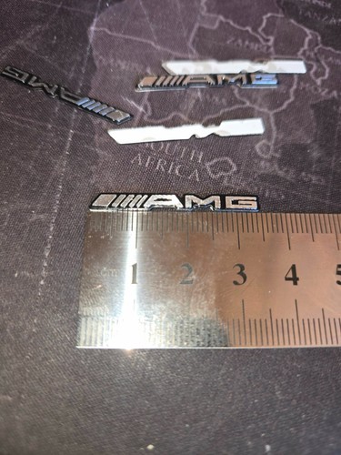 Amg car badges 34mmx 3mm - badges,