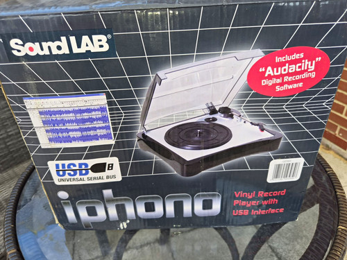 Soundlab iphono turntable - iphono,