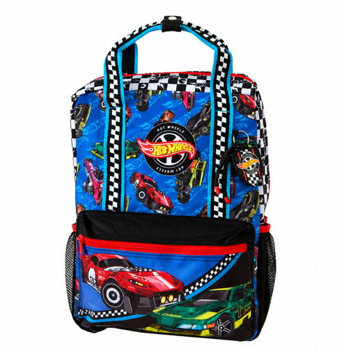 Hot wheels square - hot, backpack