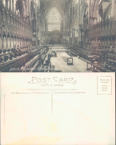 York minster choir - choir, frith