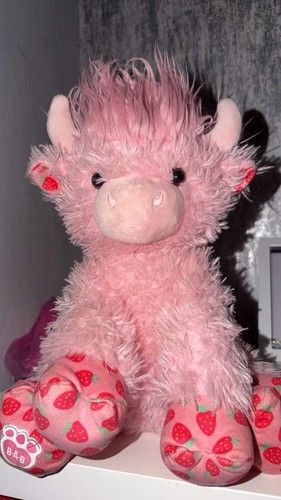 Build bear strawberry cow - strawberry,