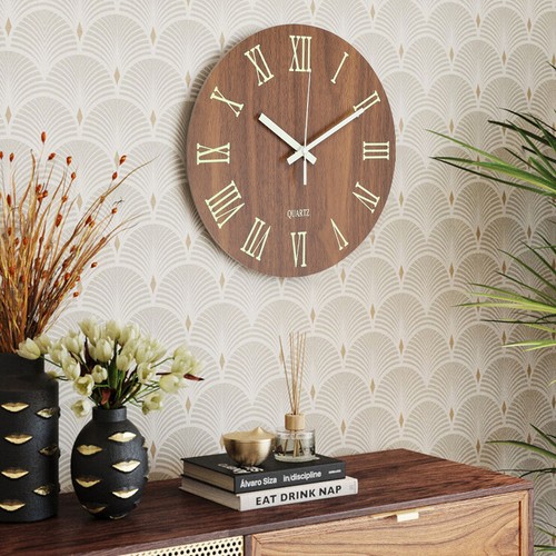 Round wooden wall - 12",