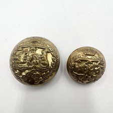 Genuine Argyll & Sutherland Highlanders Buttons 25mm & 18mm X2