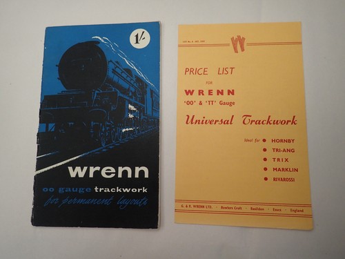 Wrenn gauge track catalogue - wrenn,