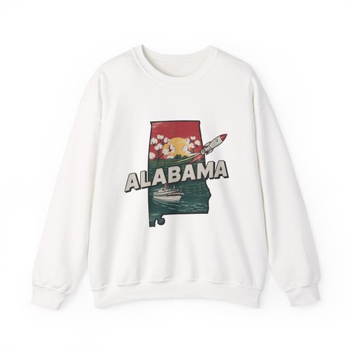 Alabama graphic sweatshirt - alabama, |