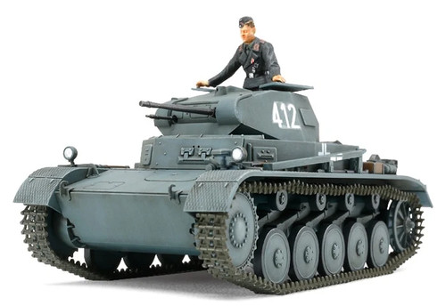 Tamiya german panzer ii - 1/48,