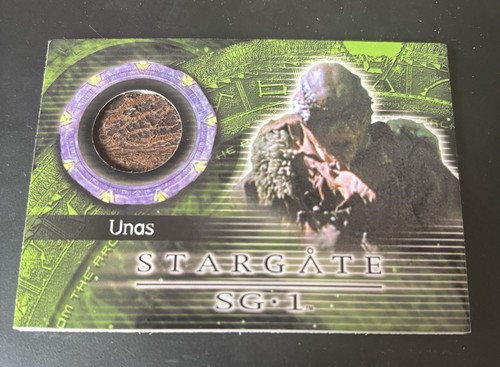 Unas stargate c39 costume card - stargate,
