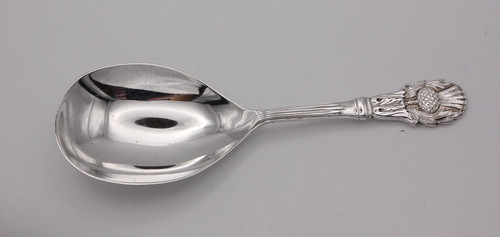 Sterling silver caddy spoon - sterling,