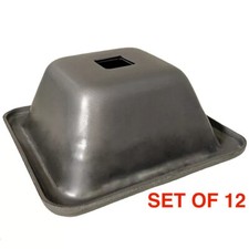 12x Pallet Stillage Feet Steel