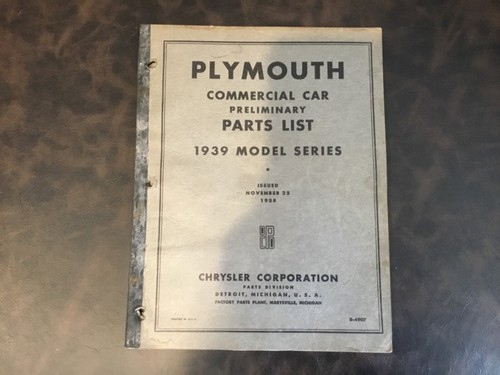 1939 plymouth commercial car - 1939,