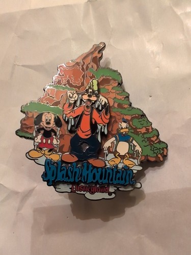 Disneyland pin splash - pin, mountain