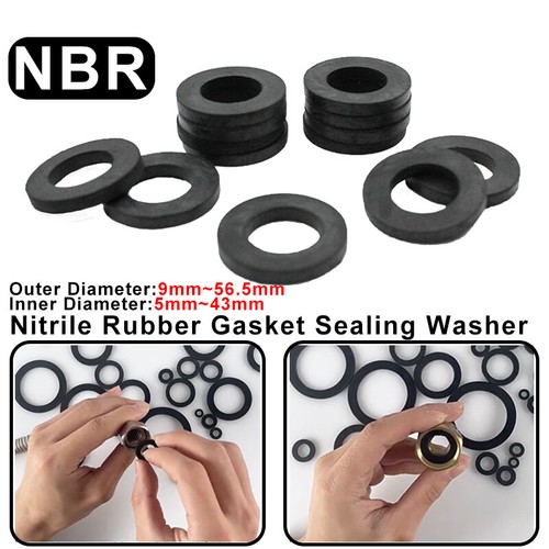 Rubber flat round ring - rubber,