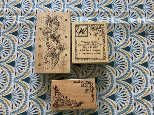 Crafting rubber stamps job lot - rubber,