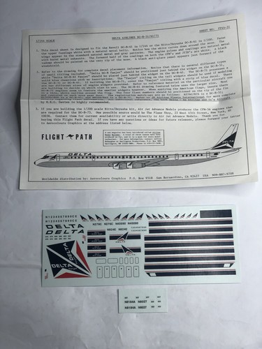 Flight path decals 144 - flight,