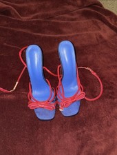 New Design Sandals Women Bow Knot Thin High Heels Open Toe