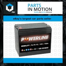 PL75-12 Powerline Mobility Battery 12V 70Ah
