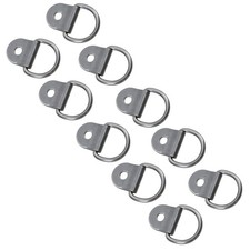 Tie Down Anchor Dee Ring 10 Pack Stainless Steel Lashing Hook Point Cleat 316