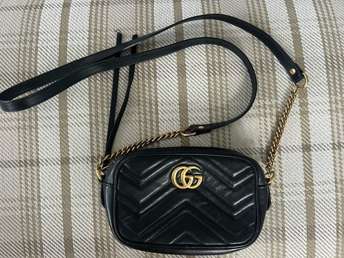 Gucci marmont small camera - gucci,